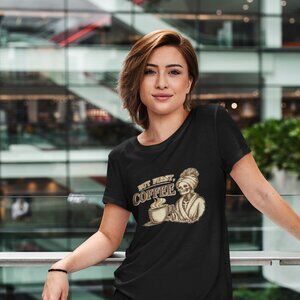 But First, Coffee T-Shirt | Vintage Coffee Graphic Tee | Cozy Retro Coffee Lover
